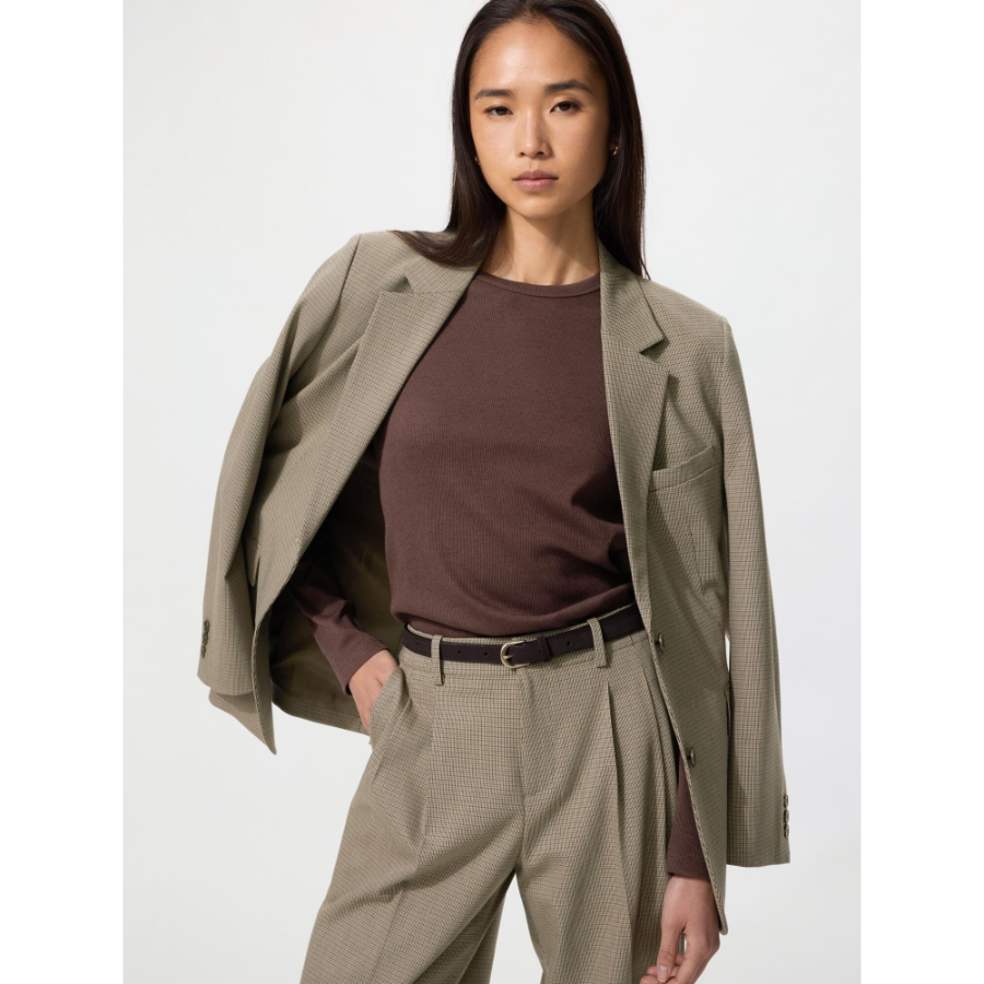 Uniqlo Soft Rib T с длинным рукавом