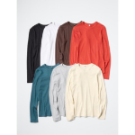 Uniqlo Soft Rib T с длинным рукавом