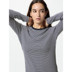Uniqlo Soft Rib T Stripe с длинным рукавом