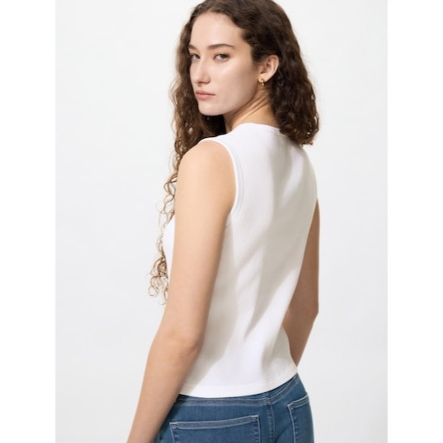 Uniqlo Front Open Shell Top