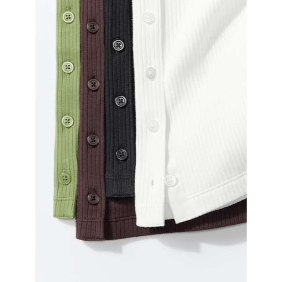 Uniqlo Front Open Shell Top