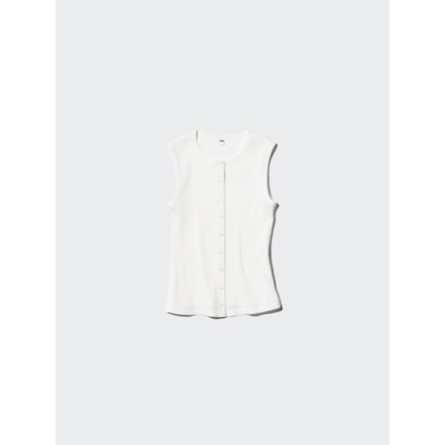 Uniqlo Front Open Shell Top