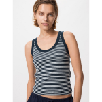 Uniqlo Soft Rib Tank Top Stripe