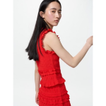 Uniqlo Shirring Sleeveless Top