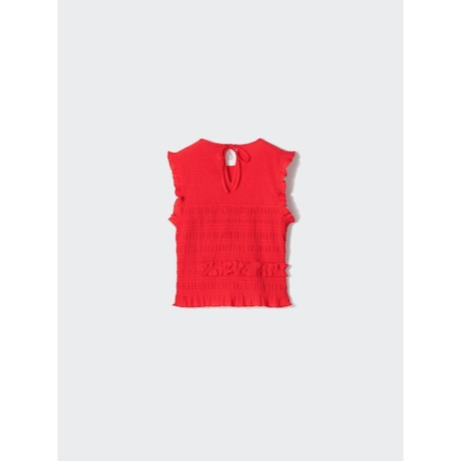 Uniqlo Shirring Sleeveless Top