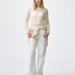 Uniqlo Soft Sheer Crew Neck T Long Sleeve