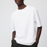 Uniqlo AIRism Cotton Oversized Crew Neck T (Short Sleeve)