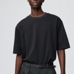 Uniqlo AIRism Cotton Oversized Crew Neck T (Short Sleeve)