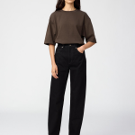 Uniqlo AIRism Cotton Oversized Crew Neck T (Short Sleeve)