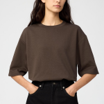 Uniqlo AIRism Cotton Oversized Crew Neck T (Short Sleeve)