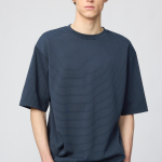 Uniqlo AIRism Cotton Oversized Striped T