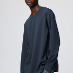 Uniqlo AIRism Cotton Crew Neck T Long Sleeve