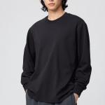 Uniqlo AIRism Cotton Crew Neck T Long Sleeve