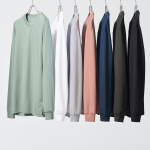 Uniqlo AIRism Cotton Crew Neck T Long Sleeve