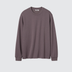 Uniqlo AIRism Cotton Striped T Long Sleeve