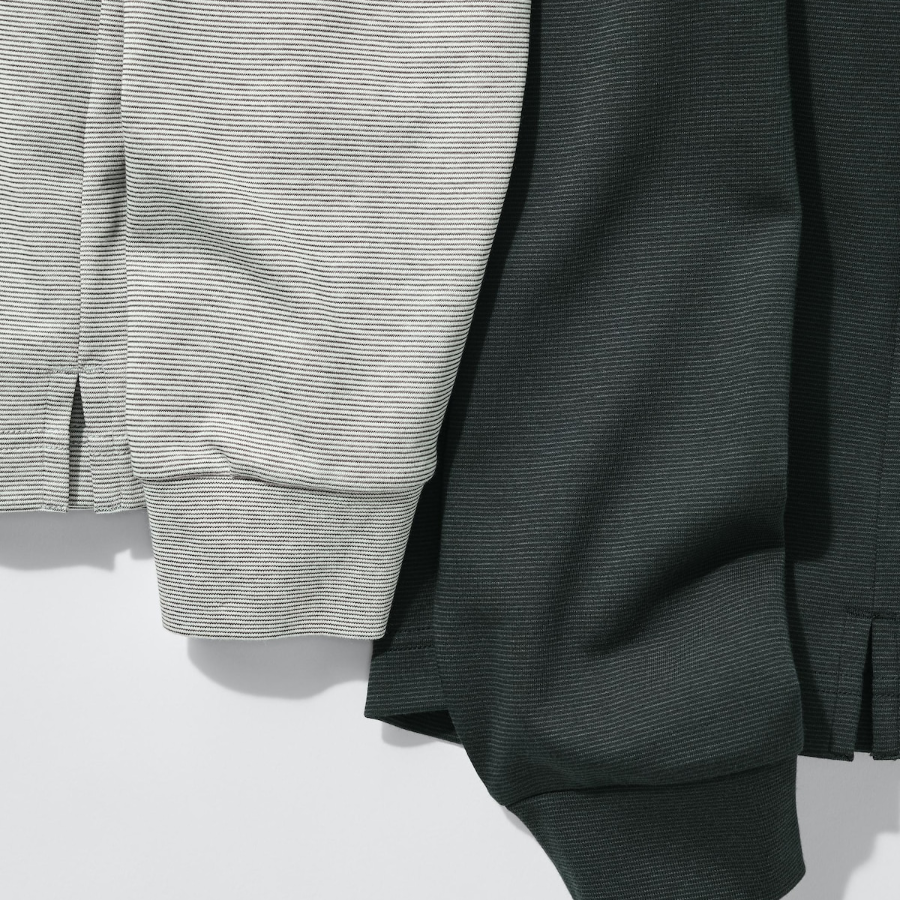 Uniqlo AIRism Cotton Striped T Long Sleeve