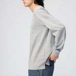 Uniqlo AIRism Cotton Striped T Long Sleeve