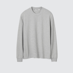 Uniqlo AIRism Cotton Striped T Long Sleeve