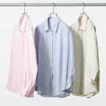 Uniqlo Premium Linen Shirt Striped A