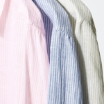 Uniqlo Premium Linen Shirt Striped A