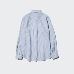 Uniqlo Premium Linen Shirt Striped A