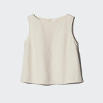 Uniqlo Linen Blend Blouse (Sleeveless)