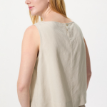 Uniqlo Linen Blend Blouse (Sleeveless)