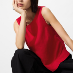 Uniqlo Linen Blend Blouse (Sleeveless)
