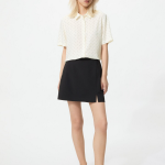 Uniqlo Rayon Blouse Short Sleeve Dot