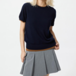 Uniqlo Merino Crew Neck Short Sleeve Sweater