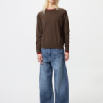 Uniqlo Свитер из мериносовой шерсти с круглым вырезом