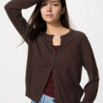Uniqlo Кардиган с круглым вырезом и защитой от УФ-лучей