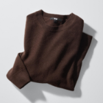 Uniqlo Кашемировый свитер с круглым вырезом
