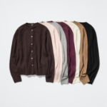 Uniqlo Кашемировый кардиган с круглым вырезом