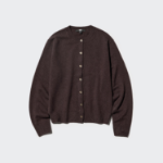 Uniqlo Кашемировый кардиган с круглым вырезом