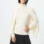 Uniqlo Кашемировый свитер-водолазка