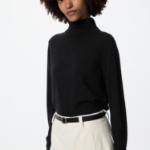 Uniqlo Кашемировый свитер-водолазка