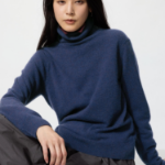 Uniqlo Кашемировый свитер-водолазка
