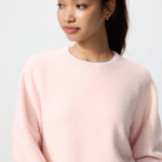 Uniqlo Свитер из пряжи «суфле» с круглым вырезом