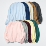 Uniqlo Свитер из пряжи «суфле» с круглым вырезом