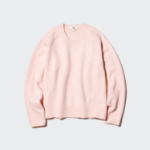 Uniqlo Свитер из пряжи «суфле» с круглым вырезом