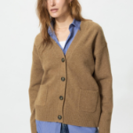 Uniqlo Кардиган свободного кроя из пряжи Soufflé