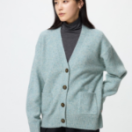 Uniqlo Кардиган свободного кроя из пряжи Soufflé