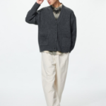 Uniqlo Кардиган свободного кроя из пряжи Soufflé