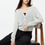 Uniqlo Лёгкий кардиган с V-образным вырезом