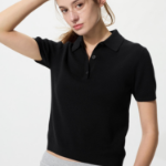 Uniqlo Джемпер-поло с короткими рукавами