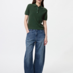 Uniqlo Джемпер-поло с короткими рукавами