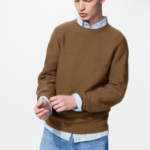 Uniqlo Свитер 3D с круглым вырезом