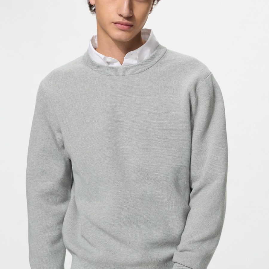 Uniqlo Свитер Milano с круглым вырезом