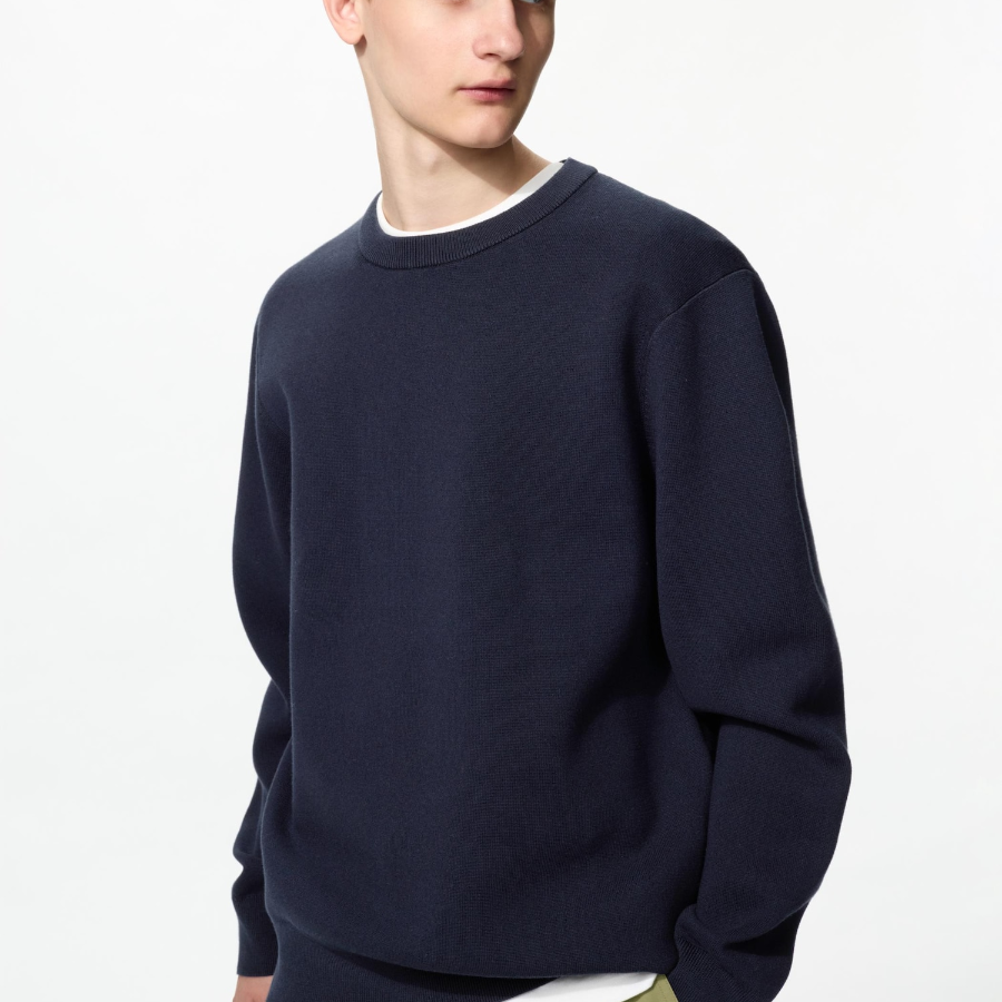Uniqlo Свитер Milano с круглым вырезом